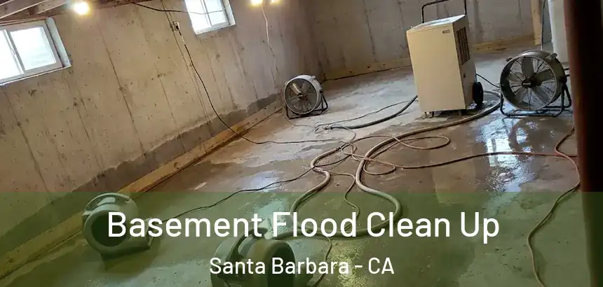  Basement Flood Clean Up Santa Barbara - CA