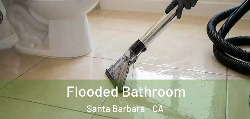  Flooded Bathroom Santa Barbara - CA