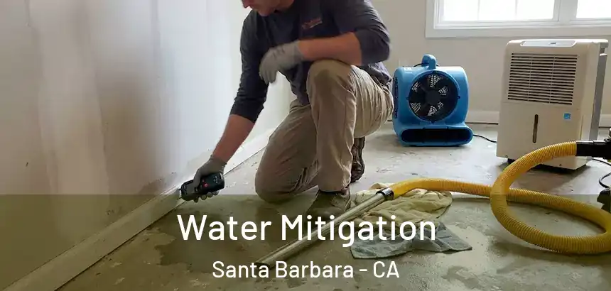  Water Mitigation Santa Barbara - CA