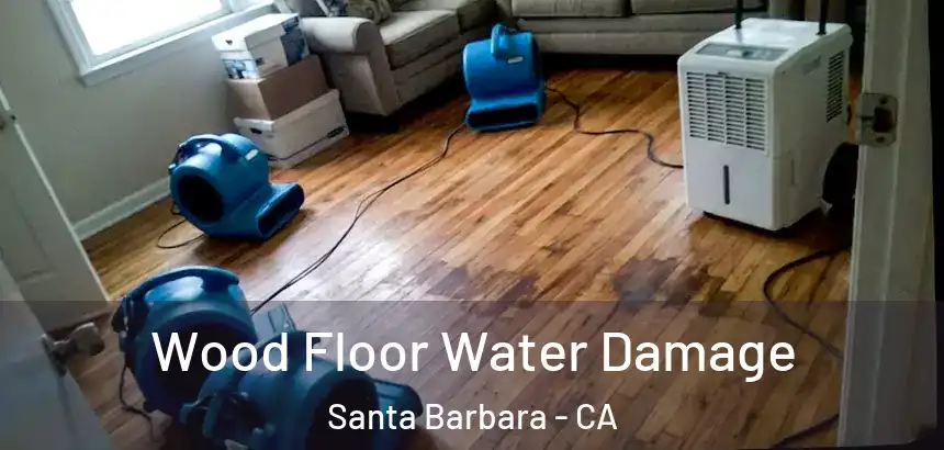  Wood Floor Water Damage Santa Barbara - CA